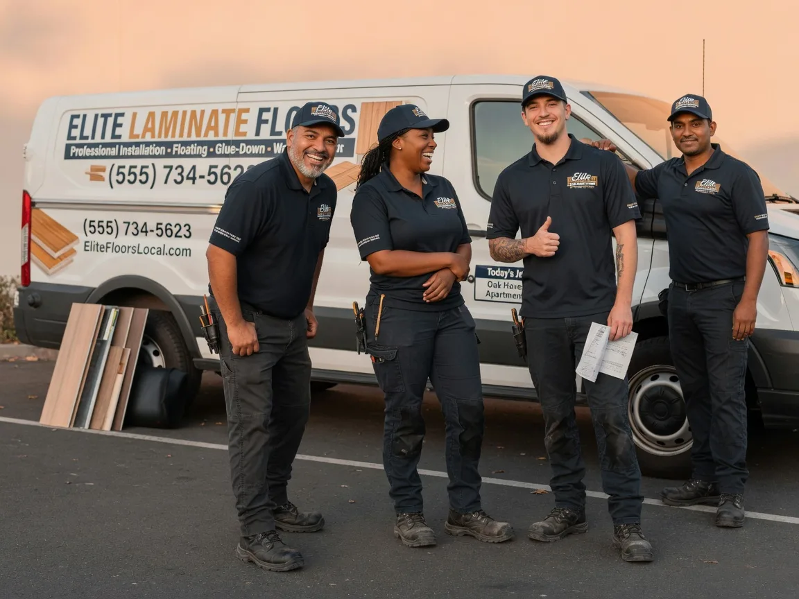 Laminate flooring installation company in Spencerville, IN